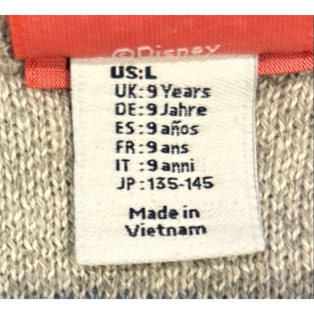 Disney Mickey Mouse crewneck sweater size youth large - Picture 4 of 4